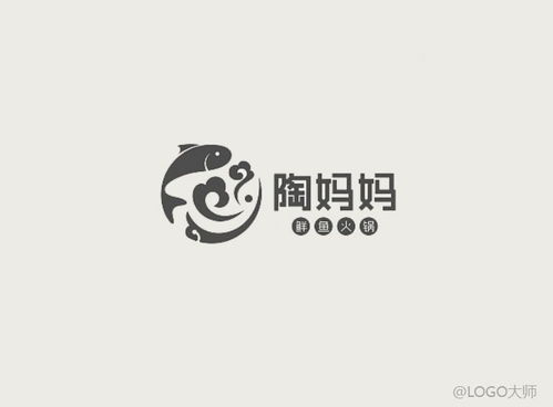 鱼主题LOGO设计合集鉴赏 灵动与创意的视觉盛宴